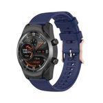 For Polar Grit X / Vantage M 22mm Dot Texture Watch Band(Midnight Blue)