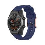 For Ticwatch Pro 2020 / Ticwatch GTX 22mm Dot Texture Watch Band(Midnight Blue)