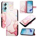 For OnePlus Nord N30 SE 5G PT003 Marble Pattern Flip Leather Phone Case(Rose Gold)