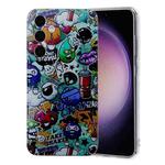 For Samsung Galaxy A05S Colored Drawing Pattern TPU Phone Case(Graffiti)