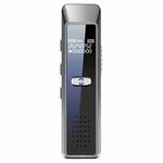 JNN Q7 Mini Portable Voice Recorder with OLED Screen, Memory:4GB(Metal Gray)