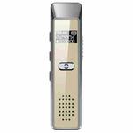 JNN Q7 Mini Portable Voice Recorder with OLED Screen, Memory:32GB(Grey+Gold)