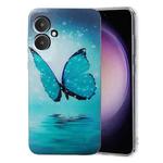 For Xiaomi Redmi 13C 4G Colored Drawing Pattern TPU Phone Case(Butterfly)