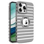 For iPhone 13 Pro Max Hollow Heat Dissipation MagSafe Magnetic PC Phone Case(Grey)