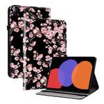 For Xiaomi Pad 6 11.0 2023 Crystal Texture Painted Leather Tablet Case(Plum Bossom)