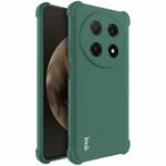 For Huawei nova 12i / Enjoy 70 Pro imak Shockproof Airbag TPU Phone Case(Matte Green)