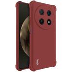 For Huawei nova 12i / Enjoy 70 Pro imak Shockproof Airbag TPU Phone Case(Matte Red)