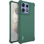 For Motorola Edge 50 Pro imak Shockproof Airbag TPU Phone Case(Matte Green)