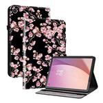 For Lenovo Tab M8 4th Gen TB300FU Crystal Texture Painted Leather Tablet Case(Plum Bossom)
