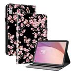 For Lenovo Tab M9 Crystal Texture Painted Leather Tablet Case(Plum Bossom)