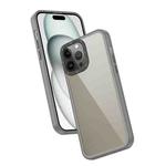 For iPhone 13 Pro Max Frame Two Color Lens Ring TPU Phone Case(Black)