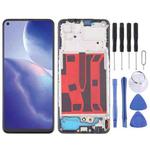 For OPPO A95 4G Original AMOLED LCD Screen Digitizer Full Assembly with Frame