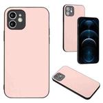 For iPhone 12 R20 Leather Pattern Phone Single Case(Pink)