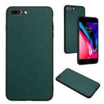 For iPhone 8 Plus / 7 Plus R20 Leather Pattern Phone Single Case(Green)