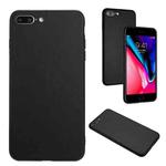 For iPhone 8 Plus / 7 Plus R20 Leather Pattern Phone Single Case(Black)