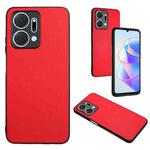 For Honor X7a/Play7T R20 Leather Pattern Phone Single Case(Red)