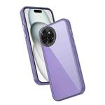 For Itel S23 Frame Two Color Lens Ring TPU Phone Case(Purple)
