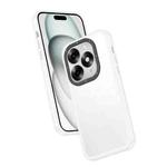 For Itel S23+ Frame Two Color Lens Ring TPU Phone Case(Transparent)