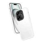 For Infinix Hot 30 Frame Two Color Lens Ring TPU Phone Case(Transparent)