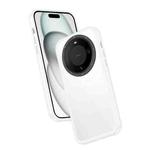 For Huawei Mate 60 Pro / Mate 60 Pro+ Frame Two Color Lens Ring TPU Phone Case(Transparent)