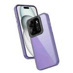 For Tecno Spark Go 2023 / Infinix Smart 7 Frame Two Color Lens Ring TPU Phone Case(Purple)