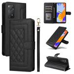 For Xiaomi Redmi Note 11 Pro Global Diamond Lattice Leather Flip Phone Case(Black)