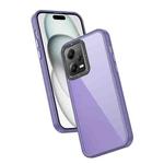 For Xiaomi Poco X5 / Redmi Note 12 5G Frame Two Color Lens Ring TPU Phone Case(Purple)