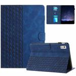 For Lenovo Tab P11 Gen 2 Building Blocks Embossed Leather Smart Tablet Case(Blue)