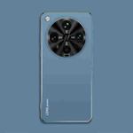 For OPPO Find X8 Ultra AG Frosted Electroplating Acrylic Phone Case(Navy Blue)