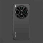 For OPPO Find X8 Ultra AG Frosted Electroplating Acrylic Phone Case(Black)