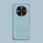 For OPPO Find X8s AG Frosted Electroplating Acrylic Phone Case(Sierra Blue)