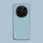 For OPPO Find X8s+ AG Frosted Electroplating Acrylic Phone Case(Sierra Blue)