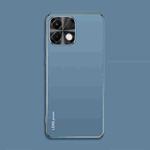 For OPPO K13 / K12s AG Frosted Electroplating Acrylic Phone Case(Navy Blue)