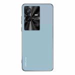 For vivo iQOO 11 Pro AG Frosted Electroplating Acrylic Phone Case(Sierra Blue)