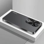 For vivo S20 Pro AG Frosted Electroplating Acrylic Phone Case(Black)