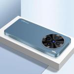 For vivo X200 Pro mini AG Frosted Electroplating Acrylic Phone Case(Navy Blue)