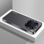 For vivo X200 Pro mini AG Frosted Electroplating Acrylic Phone Case(Black)