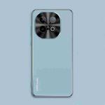 For vivo Y300 GT AG Frosted Electroplating Acrylic Phone Case(Sierra Blue)