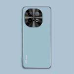 For vivo iQOO Z10 Turbo AG Frosted Electroplating Acrylic Phone Case(Sierra Blue)