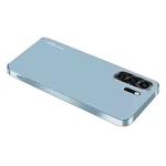 For Huawei P30 Pro AG Frosted Electroplating Acrylic Phone Case(Sierra Blue)