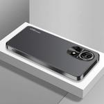 For Huawei nova 13 AG Frosted Electroplating Acrylic Phone Case(Black)