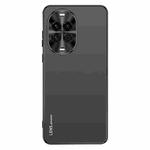 For Huawei nova 14 AG Frosted Electroplating Acrylic Phone Case(Black)