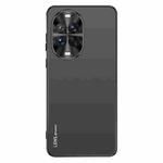For Huawei nova 14 Ultra AG Frosted Electroplating Acrylic Phone Case(Black)