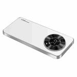 For Honor X40 GT AG Frosted Electroplating Acrylic Phone Case(Silver White)