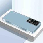 For Honor 80 GT AG Frosted Electroplating Acrylic Phone Case(Sierra Blue)