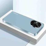 For Honor 300 Pro AG Frosted Electroplating Acrylic Phone Case(Sierra Blue)
