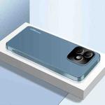 For Honor X60i AG Frosted Electroplating Acrylic Phone Case(Navy Blue)
