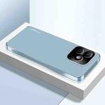 For Honor X60i AG Frosted Electroplating Acrylic Phone Case(Sierra Blue)