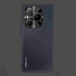 For Honor Power AG Frosted Electroplating Acrylic Phone Case(Black)