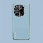 For Honor Power AG Frosted Electroplating Acrylic Phone Case(Sierra Blue)
